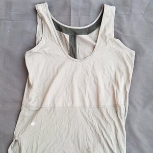 Lululemon Grey Sports Top